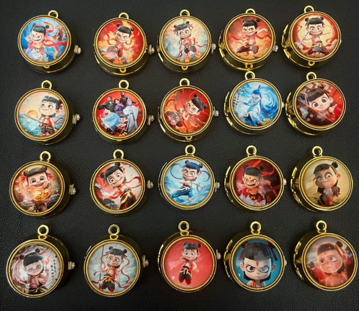 Nezha pocket watch 10pcs randomly