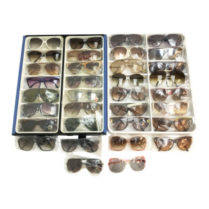 One Off Job Lot of 34 Mixed Vintage Branded Sunglasses - Balenciaga, Annie Saral