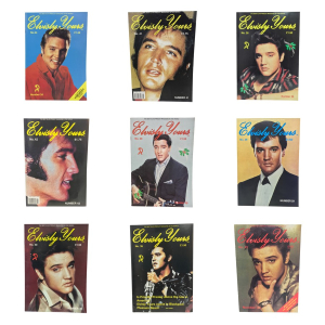 Pallet of 1,168 Mixed Official Elvisly Yours Vintage Magazines