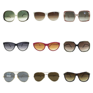 One Off Job Lot of 58 Mixed Vintage Sunglasses - Balenciaga, Comet, Etc.