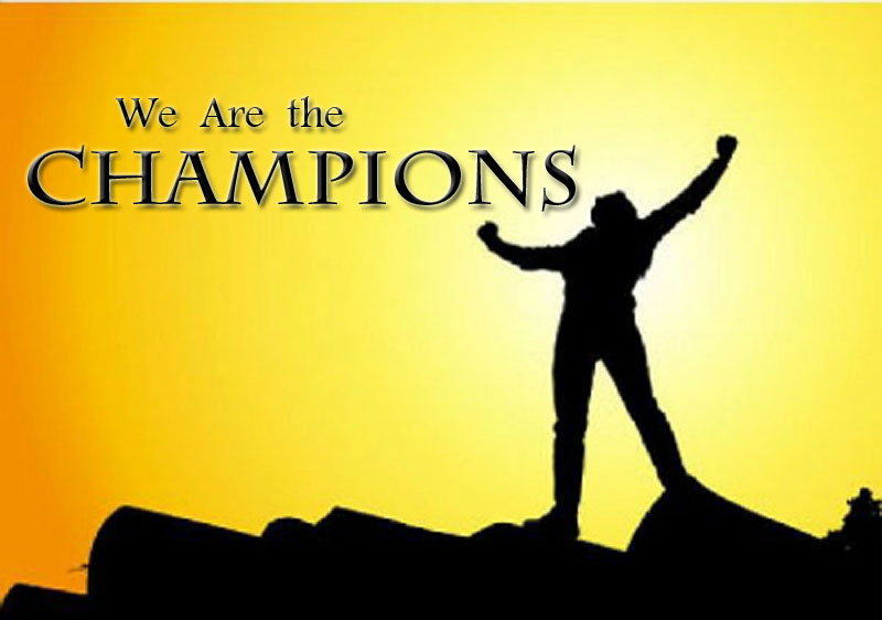 supplere frokost Duplikering We are the champions, my friends!* - Wholesale Clearance UK Blog