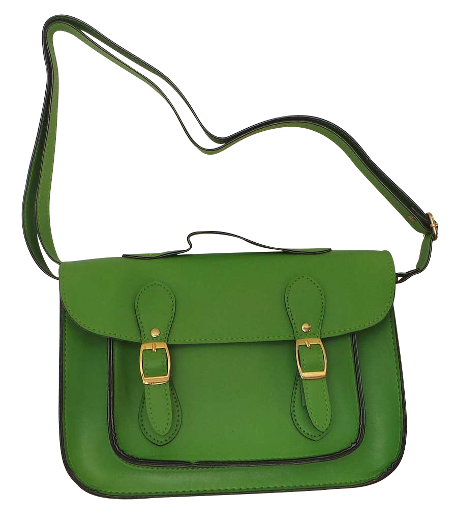 green colour bag