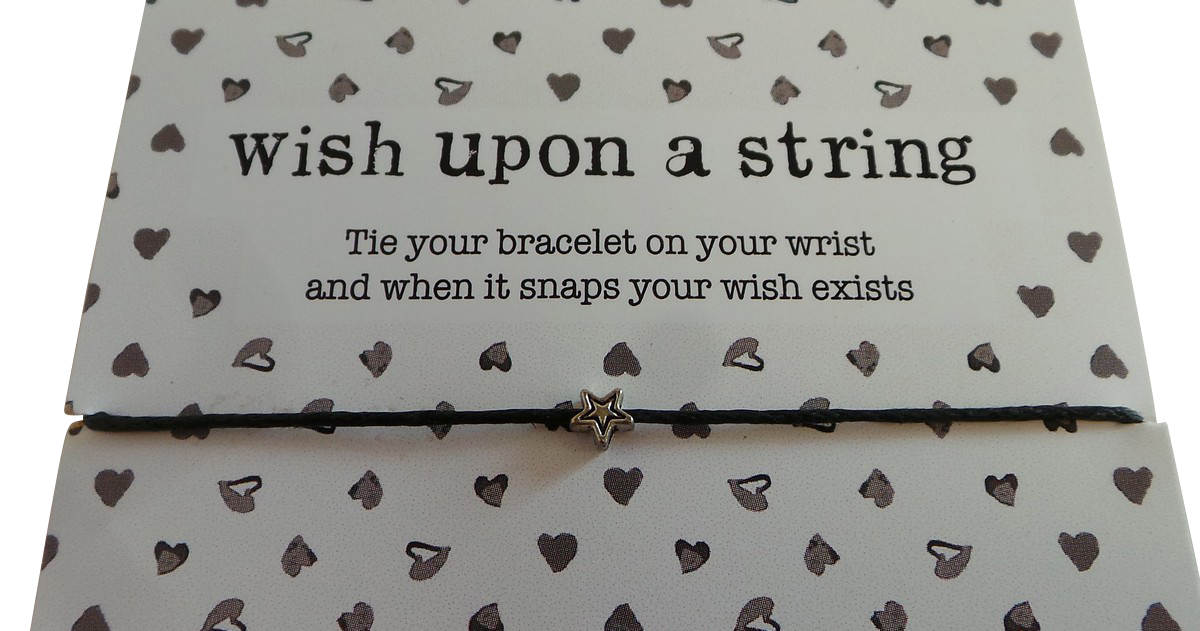 wish string bracelet wholesale